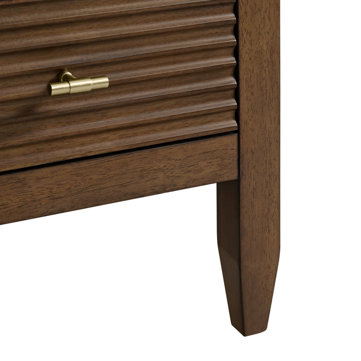 Myrrin 30" Single Vanity Cabinet in Mid-Century Walnut