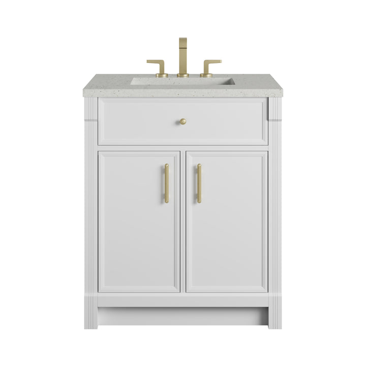 Bellshire Sink Freestanding Bathroom Vanity with Silestone Top
