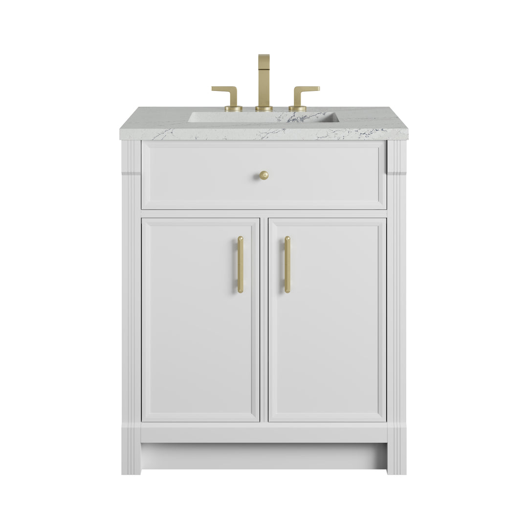 Bellshire Sink Freestanding Bathroom Vanity with Silestone Top