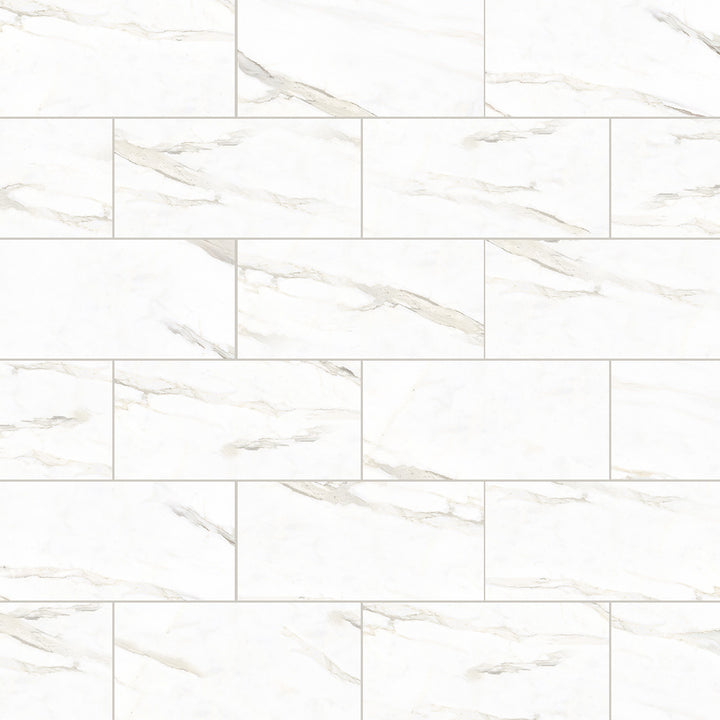 Marmo Classico Marble-Look Matte Porcelain Floor &amp; Wall Tile | ANVE Kitchen &amp; Bath