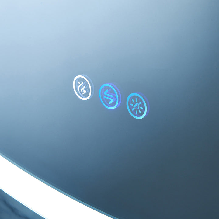 Castor Recessed or Surface-Mount LED Medicine Cabinet