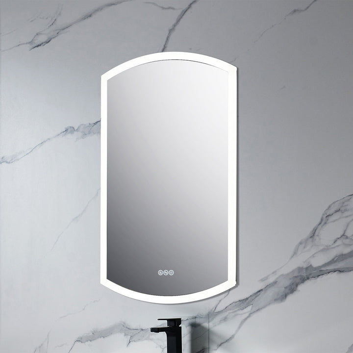 Castor Recessed or Surface-Mount LED Medicine Cabinet