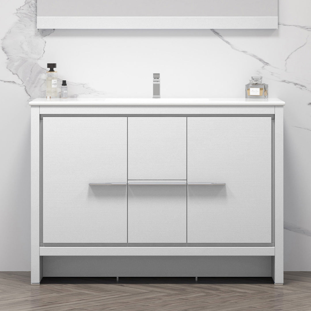 Milan 014 Bathroom Vanity | ANVE Kitchen & Bath