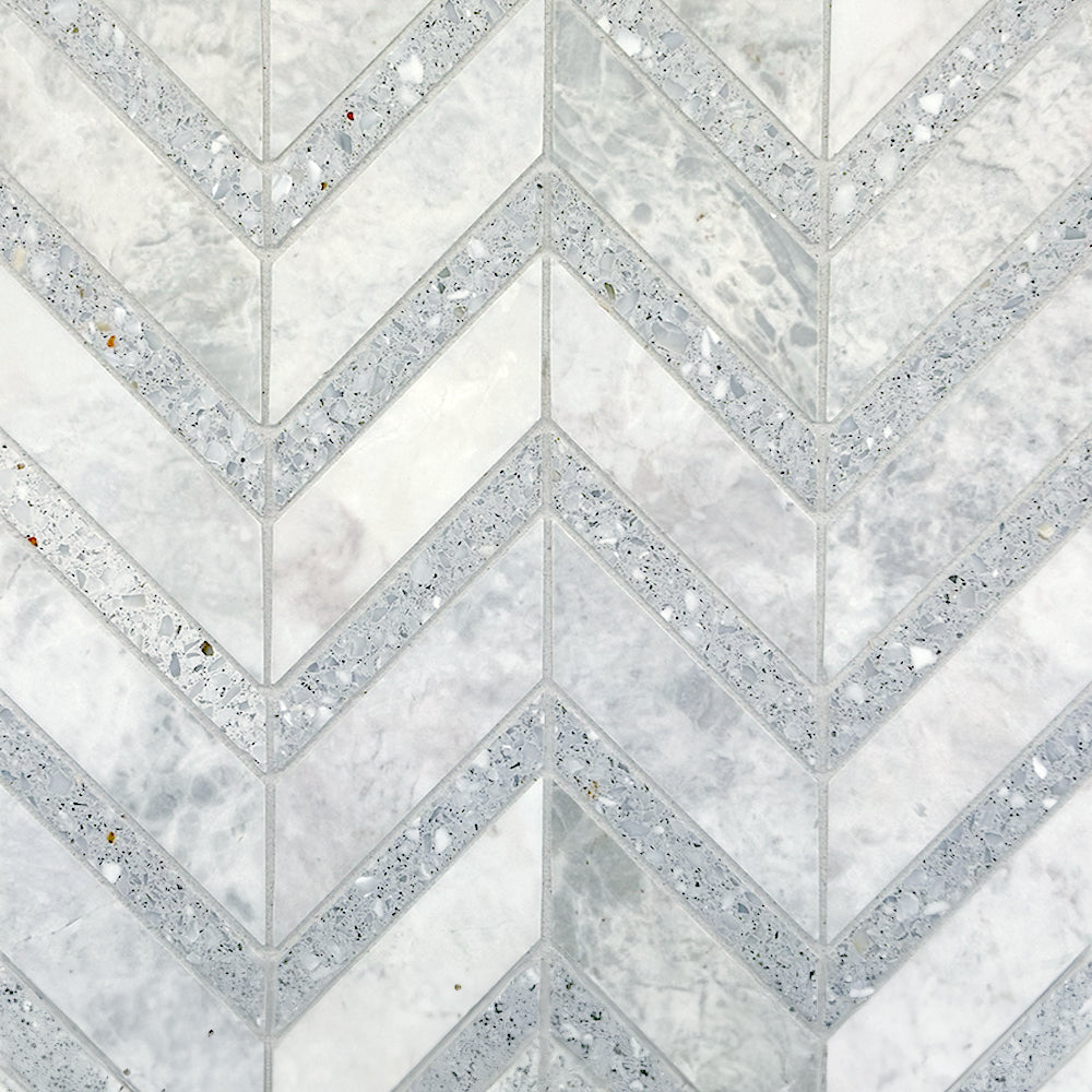 Montage Honed Stone Mosaic Tile