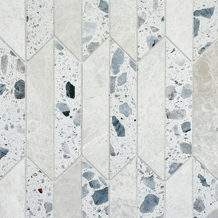 Montage Honed Stone Mosaic Tile