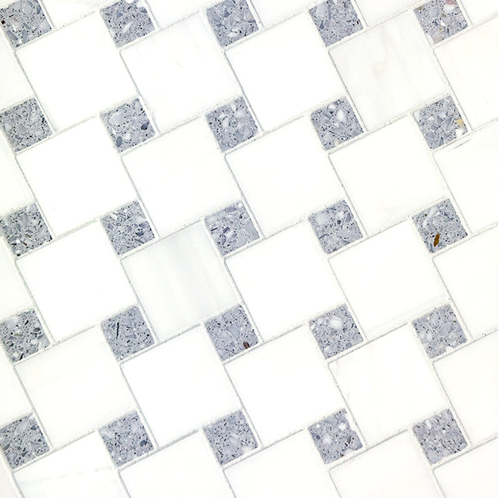 Montage Honed Stone Mosaic Tile