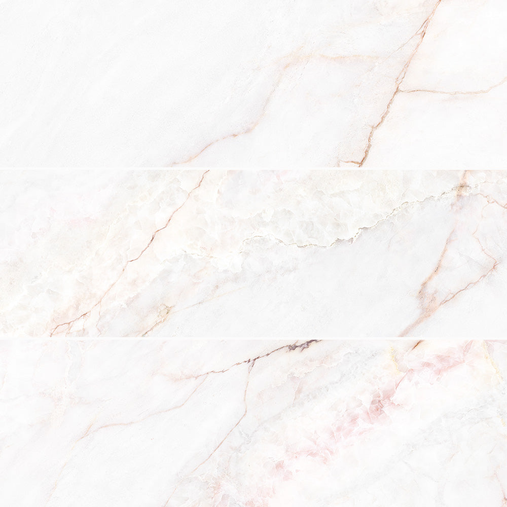 Monument Marble-Look Matte Ceramic Floor &amp; Wall Tile | ANVE Kitchen &amp; Bath