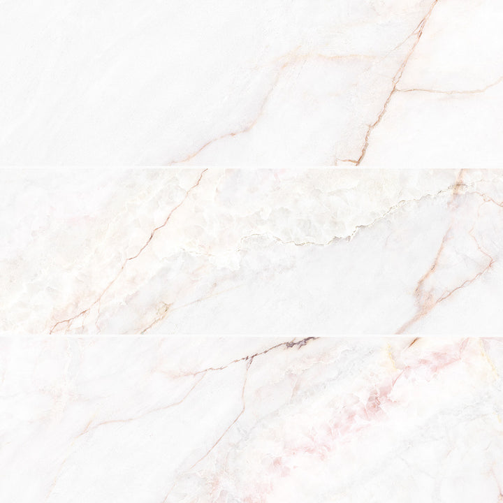 Monument Marble-Look Matte Ceramic Floor &amp; Wall Tile | ANVE Kitchen &amp; Bath