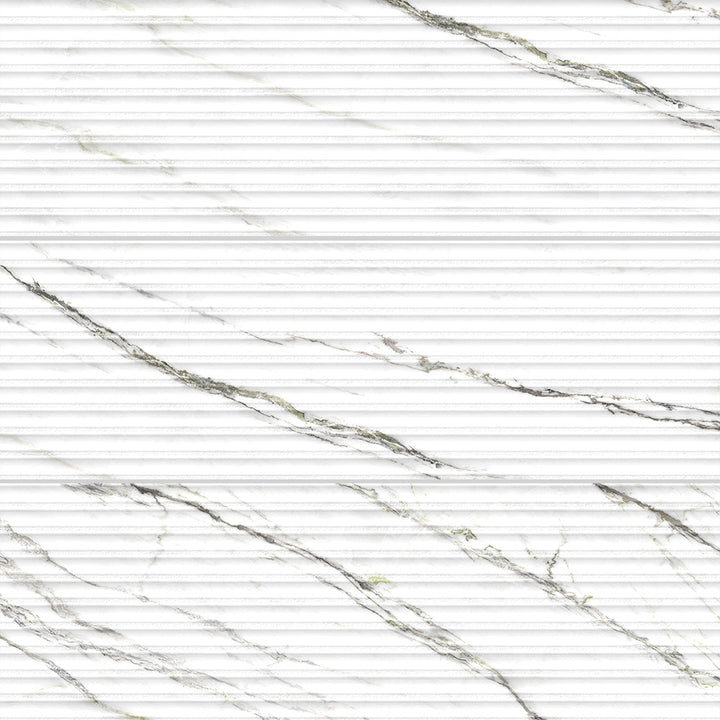 Monument Marble-Look Matte Ceramic Floor &amp; Wall Tile
