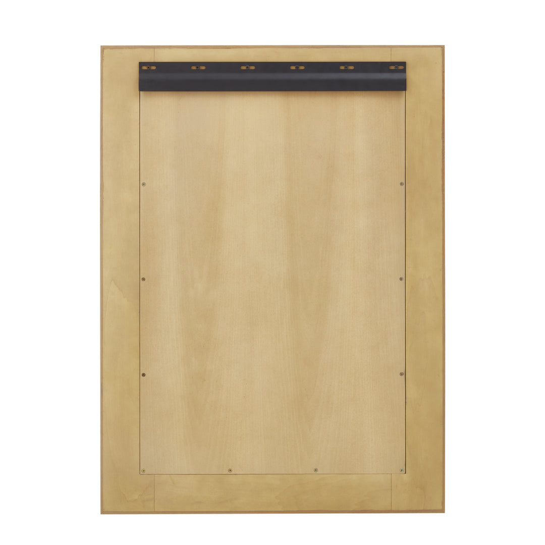 Solene 28" x 38" Bathroom Mirror, Seaside Oak
