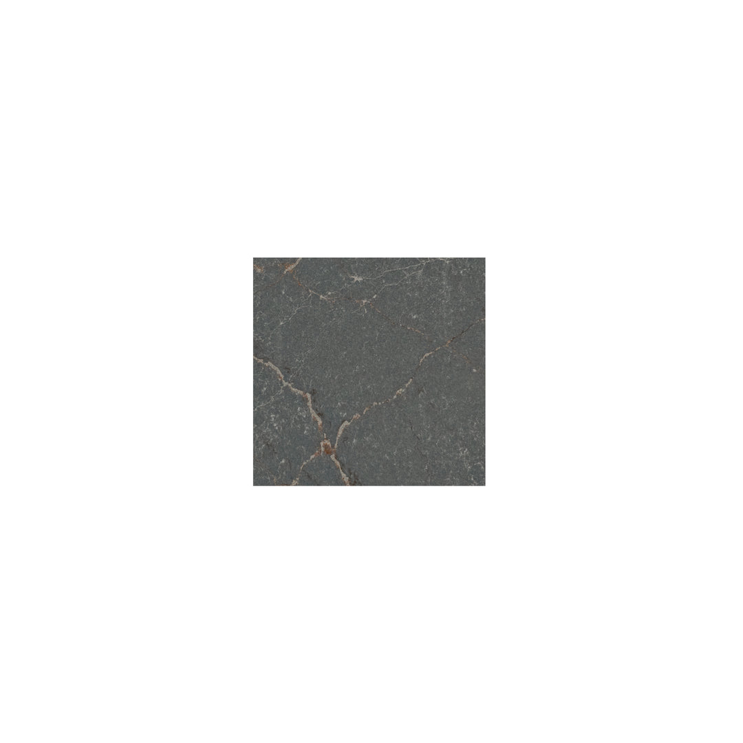 24" Makeup Countertop in Parisien Bleu Silestone | ANVE Kitchen &amp; Bath