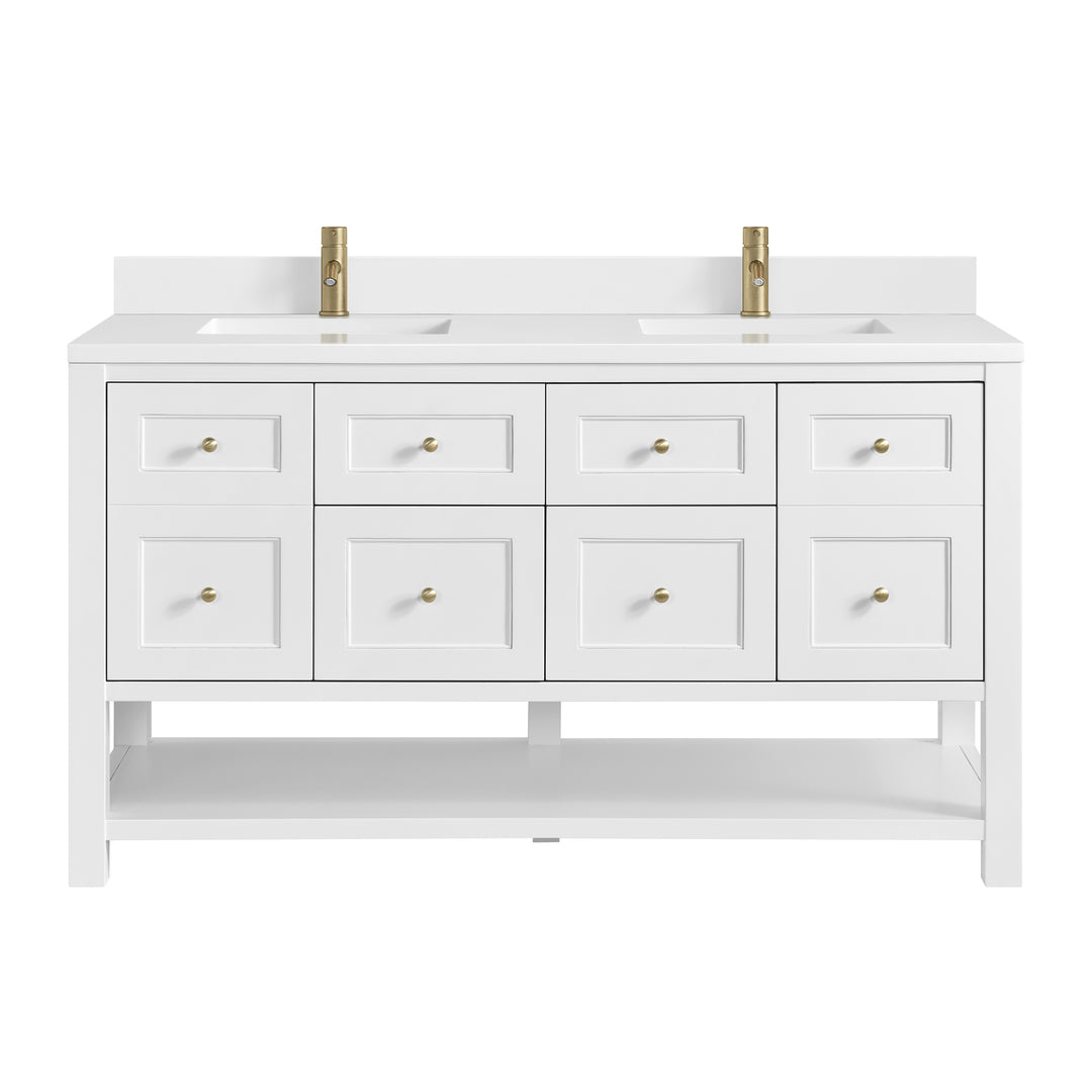 Breckenridge Freestanding Bathroom Vanity | ANVE Kitchen & Bath