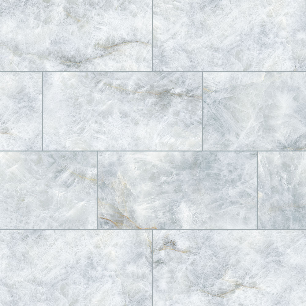Palazzo Marble-Look Matte Porcelain Floor &amp; Wall Tile