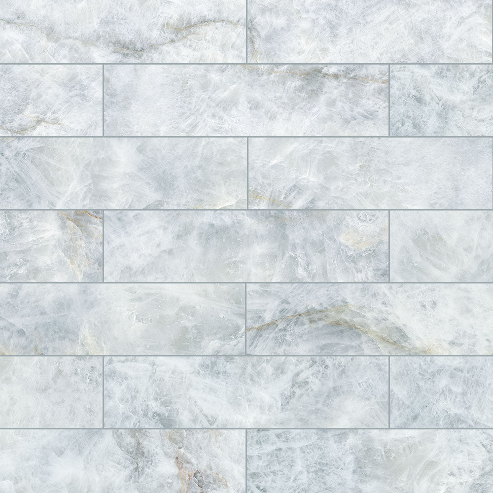 Palazzo Marble-Look Matte Porcelain Floor &amp; Wall Tile | ANVE Kitchen &amp; Bath