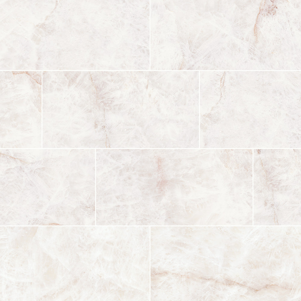 Palazzo Marble-Look Matte Porcelain Floor &amp; Wall Tile