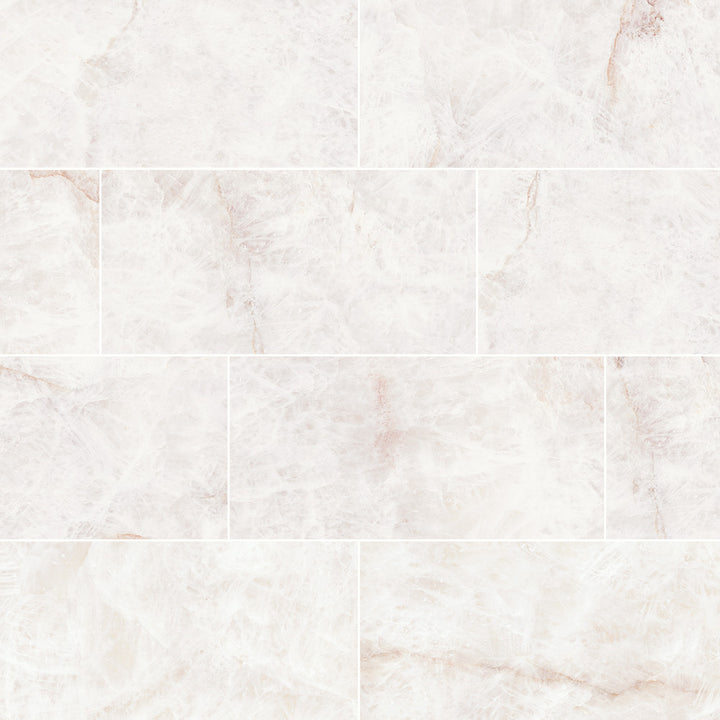 Palazzo Marble-Look Matte Porcelain Floor &amp; Wall Tile