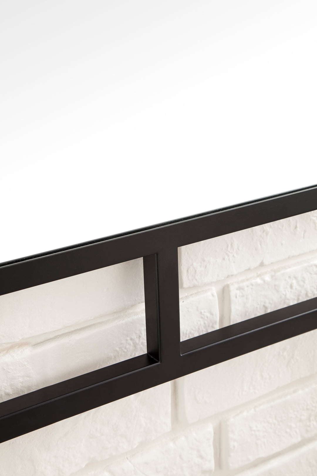 Boston 30" x 40" Rectangular Bathroom Mirror, Matte Black