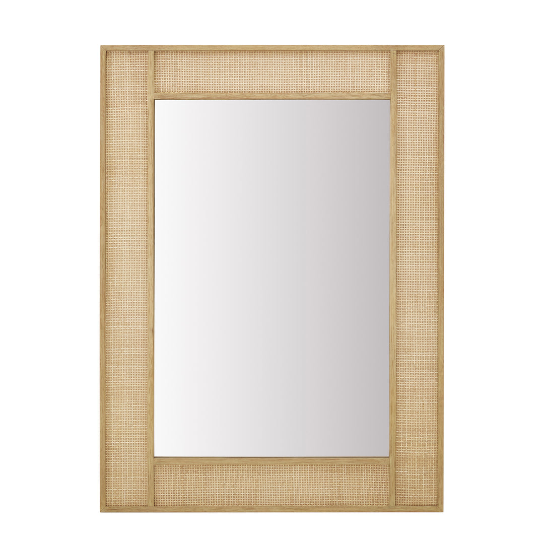 Solene 28" x 38" Bathroom Mirror, Seaside Oak | ANVE Kitchen & Bath