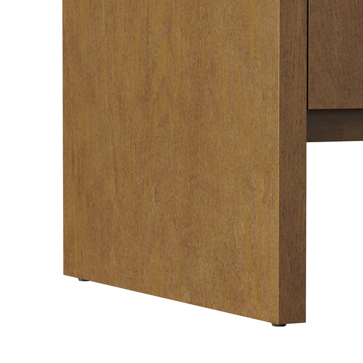Hudson 60" Double Vanity Cabinet in Honey Oak