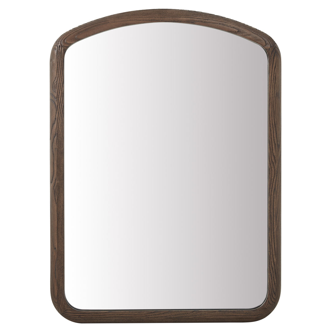 Gracyn 28" x 38" Arched Bathroom Mirror, Sable | ANVE Kitchen & Bath
