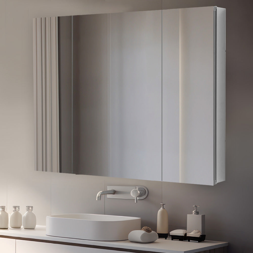Royale 36" x 30" Triple Door Medicine Cabinet | ANVE Kitchen & Bath
