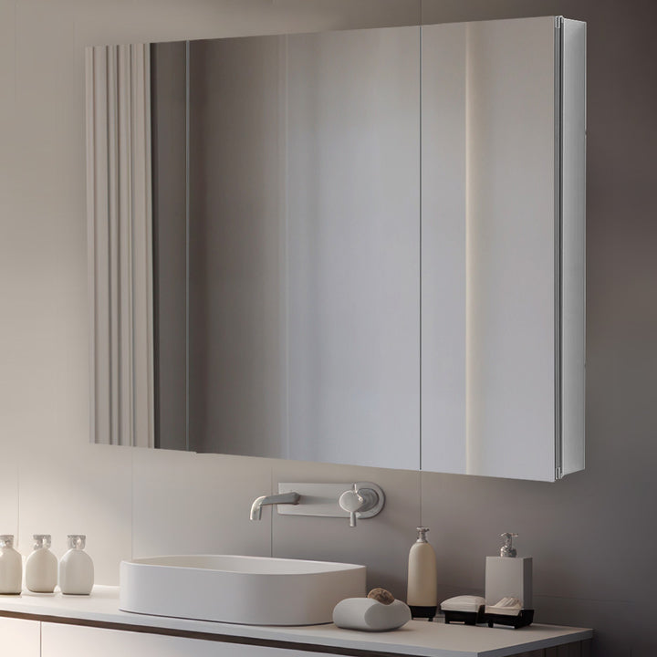 Royale 36" x 30" Triple Door Medicine Cabinet | ANVE Kitchen &amp; Bath