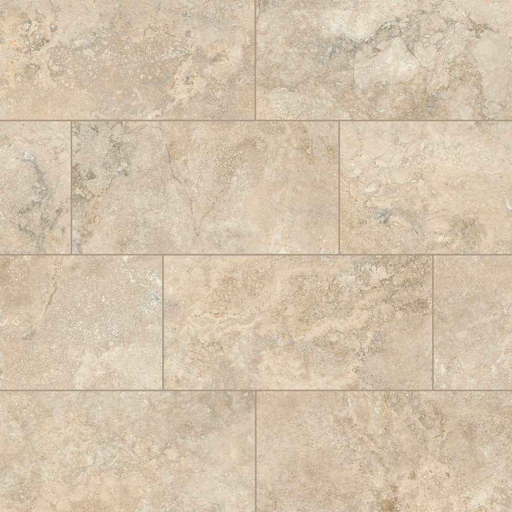 Rapalano Travertine-Look Porcelain Floor &amp; Wall Tile