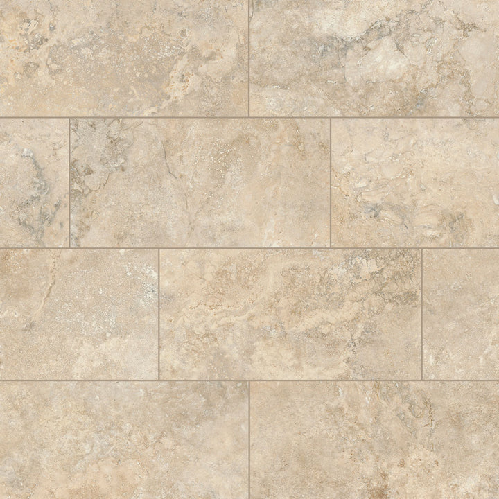 Rapalano Travertine-Look Porcelain Floor &amp; Wall Tile