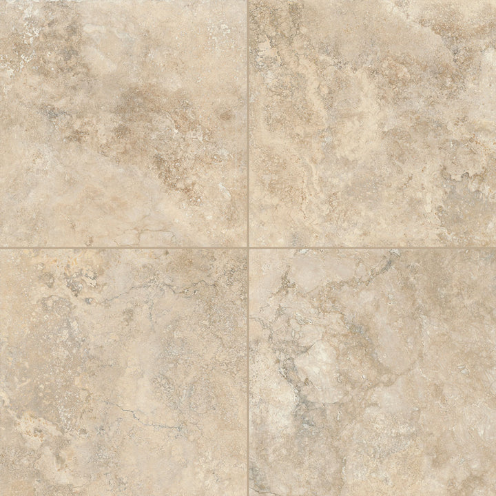 Rapalano Travertine-Look Porcelain Floor &amp; Wall Tile