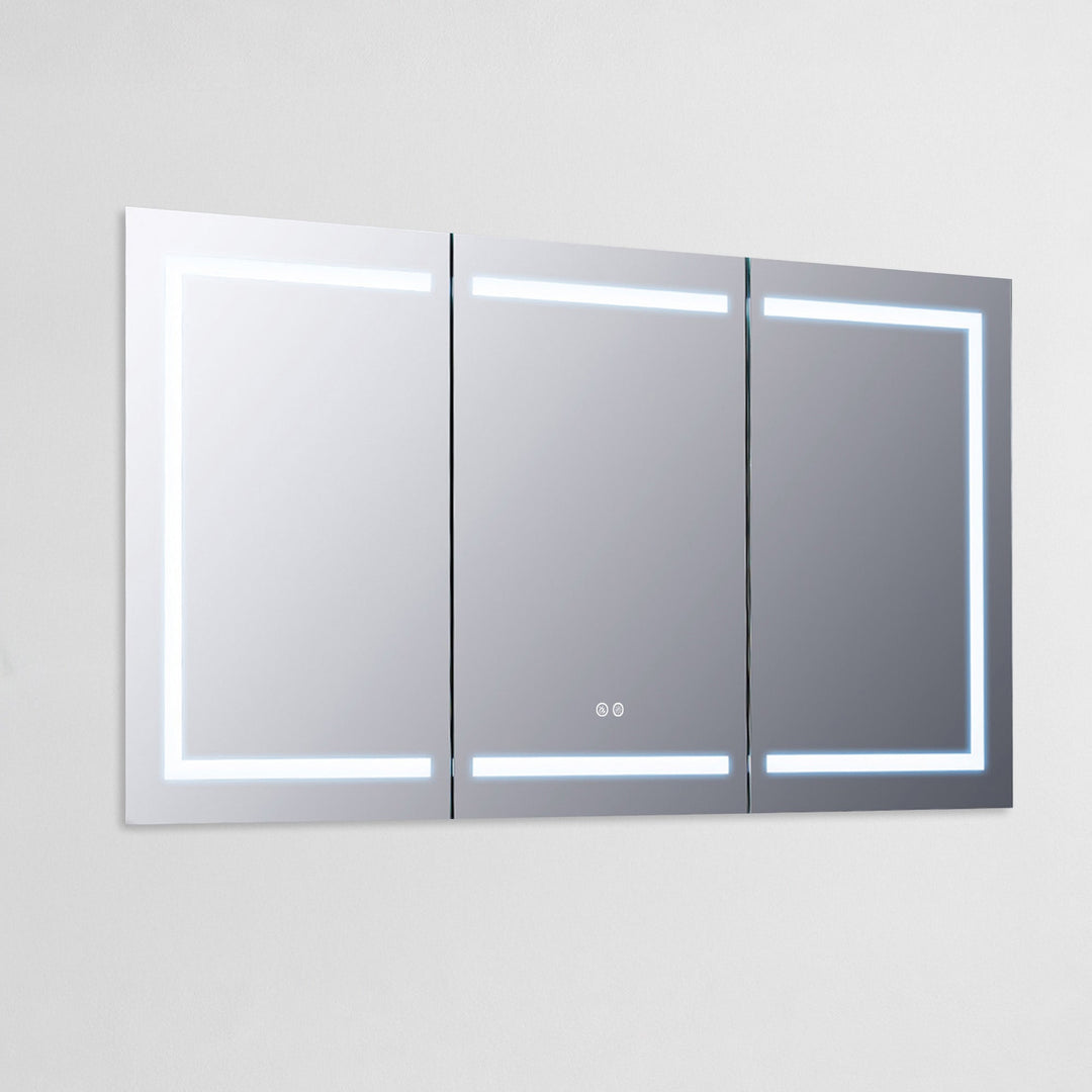 Canopus 60" Recessed or Surface-Mount LED Medicine Cabinet