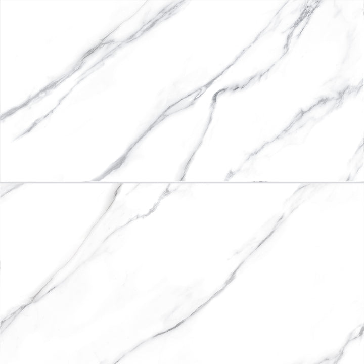 Reflections Bookmatch Polished Porcelain Floor &amp; Wall Tile | ANVE Kitchen &amp; Bath