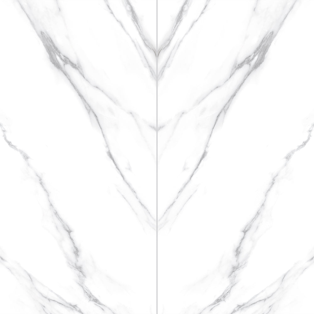 Reflections Bookmatch Polished Porcelain Floor &amp; Wall Tile