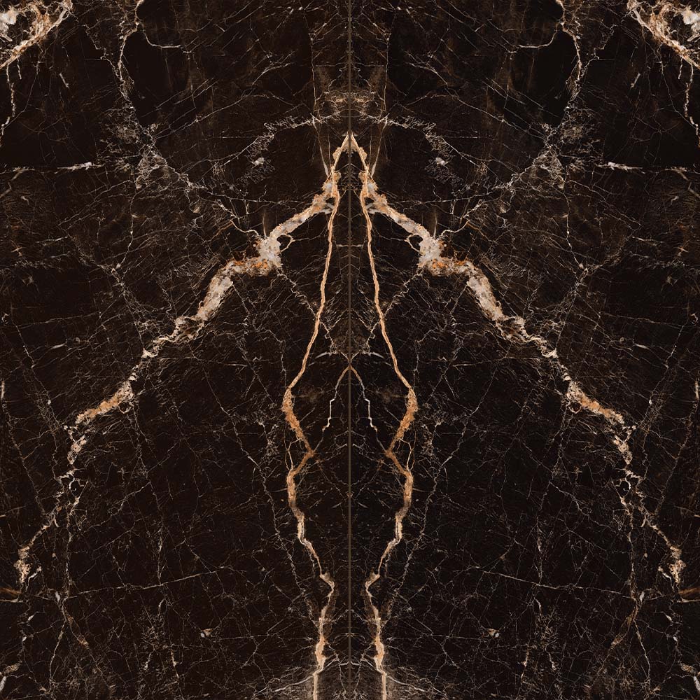 Reflections Bookmatch Polished Porcelain Floor &amp; Wall Tile