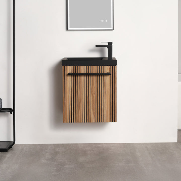 Rimini 044 20" Bathroom Vanity with Acrylic Sink | ANVE Kitchen &amp; Bath