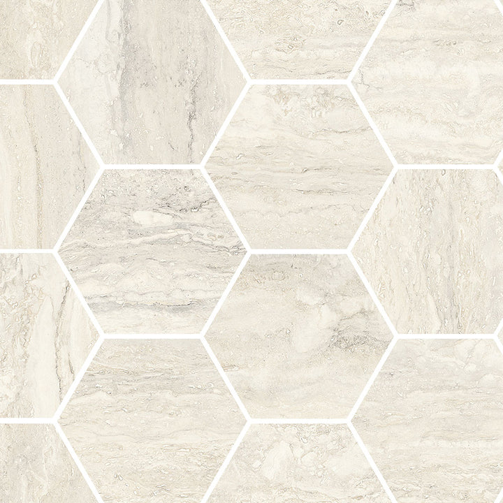 Saturnia Travertine-Look Porcelain Floor &amp; Wall Tile