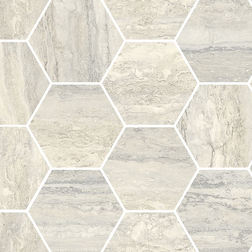Saturnia Travertine-Look Porcelain Floor &amp; Wall Tile