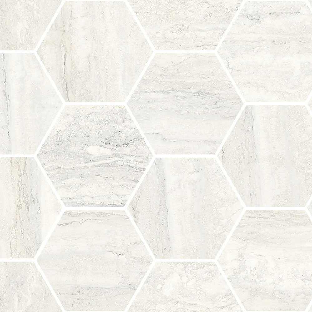 Saturnia Travertine-Look Porcelain Floor &amp; Wall Tile