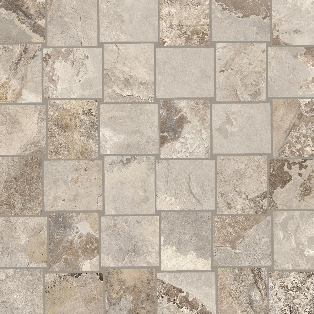 Slate Stone-Look Porcelain Floor &amp; Wall Tile
