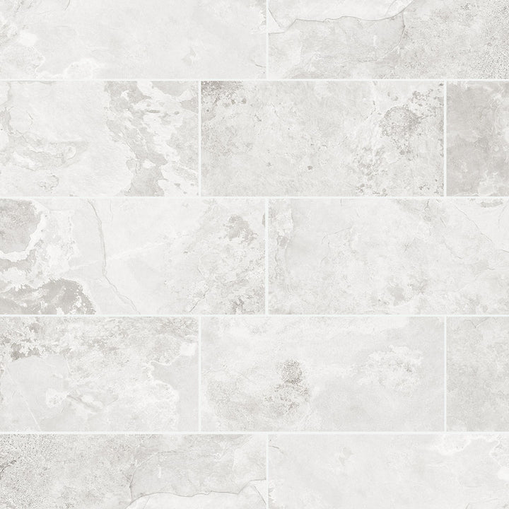Slate Stone-Look Porcelain Floor &amp; Wall Tile
