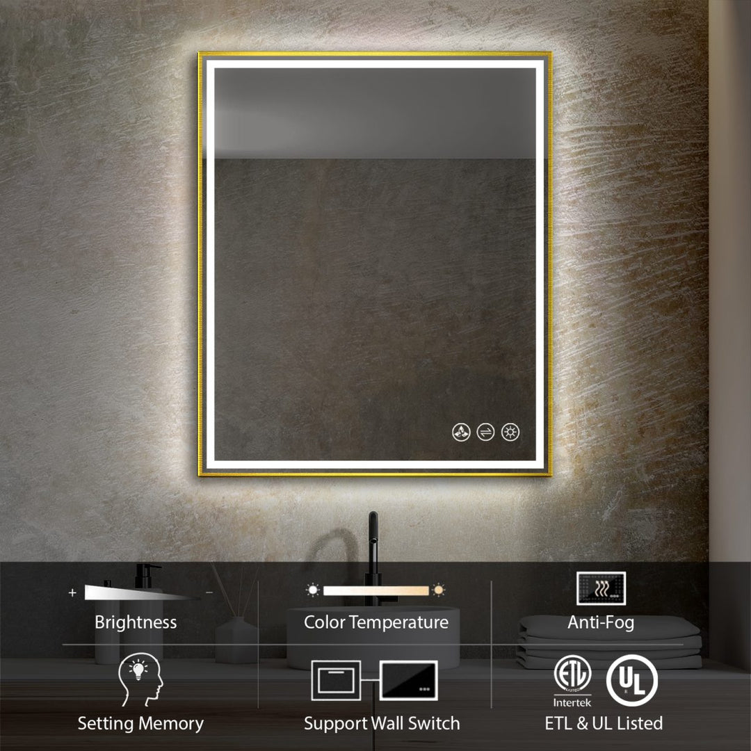 Stellar LED Bathroom Mirror, Anti-Fog