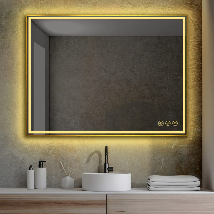 Stellar LED Bathroom Mirror, Anti-Fog