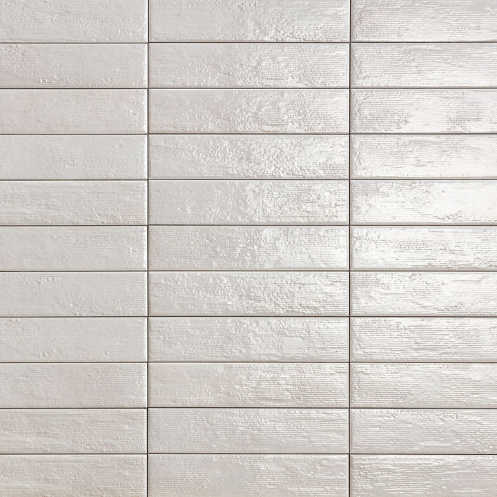 Structure 3" x 12" Glossy Porcelain Floor &amp; Wall Tile