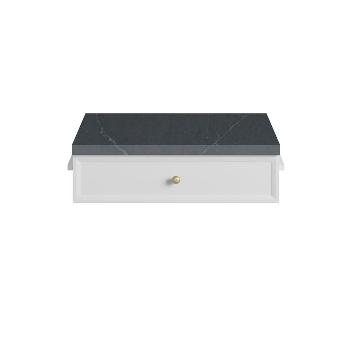 Bellshire Sink Freestanding Bathroom Vanity with Silestone Top