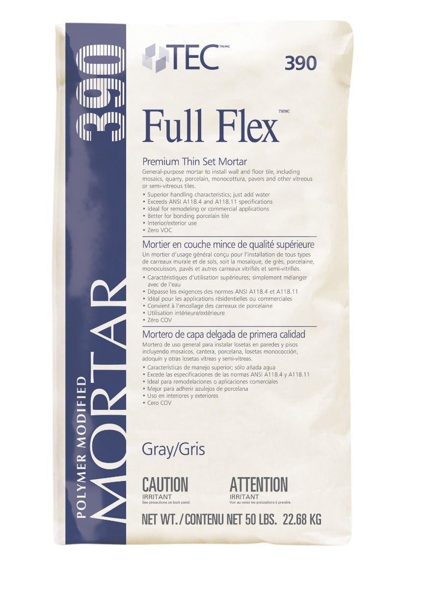 TEC Full Flex Tile Setting Material | ANVE Kitchen &amp; Bath