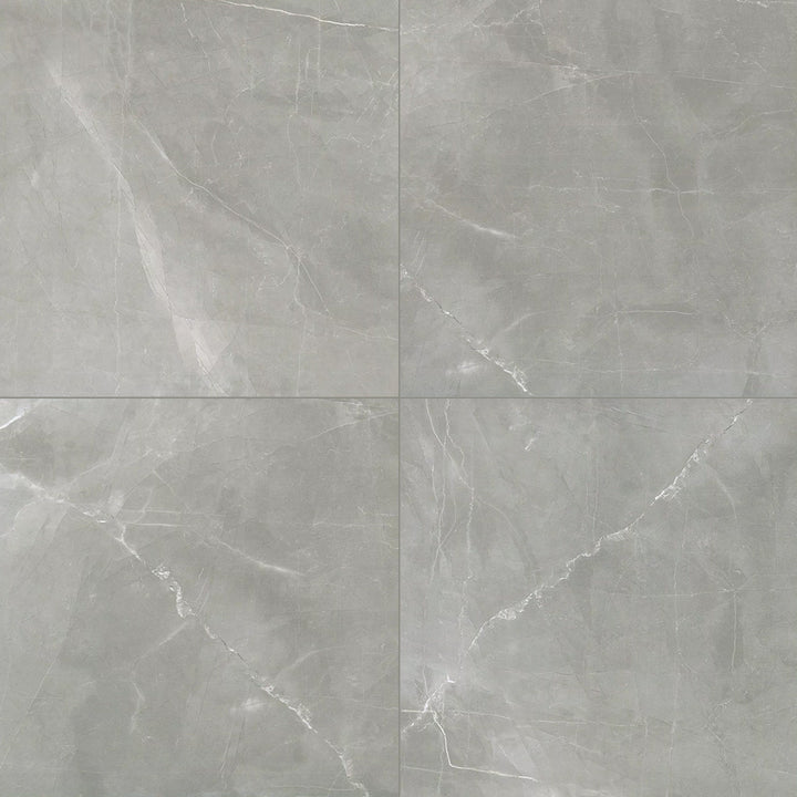 Timeless Marble-Look Porcelain Mosaic Tile