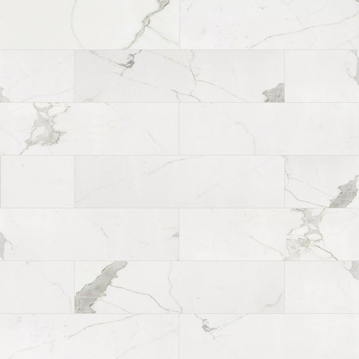 Timeless Marble-Look Porcelain Mosaic Tile
