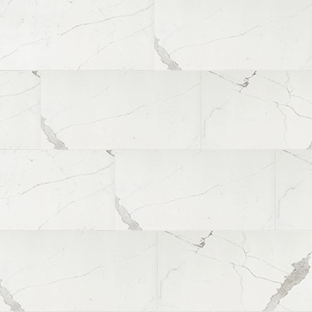 Timeless Marble-Look Porcelain Mosaic Tile