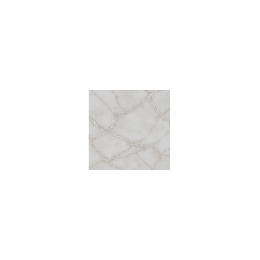 24" Makeup Countertop in Victorian Silver Silestone | ANVE Kitchen &amp; Bath