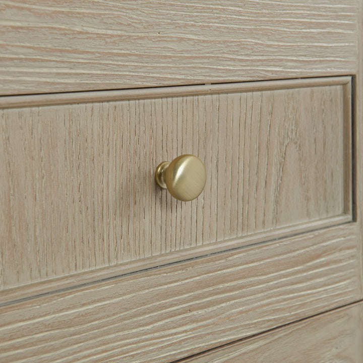 Breckenridge 22" Linen Cabinet in Whitewashed Oak