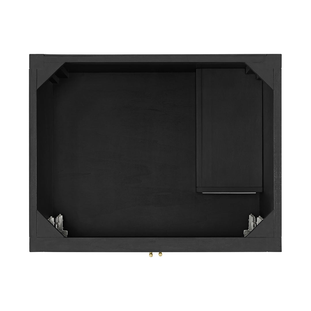 Myrrin 30" Single Vanity Cabinet in Carbon Oak